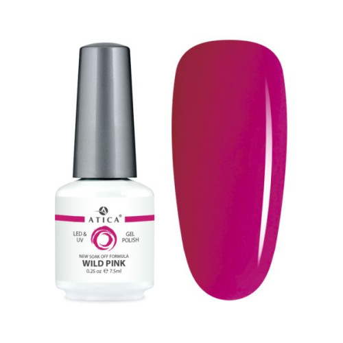 Гель лак Wild Pink GPM04 Atica 7,5 мл