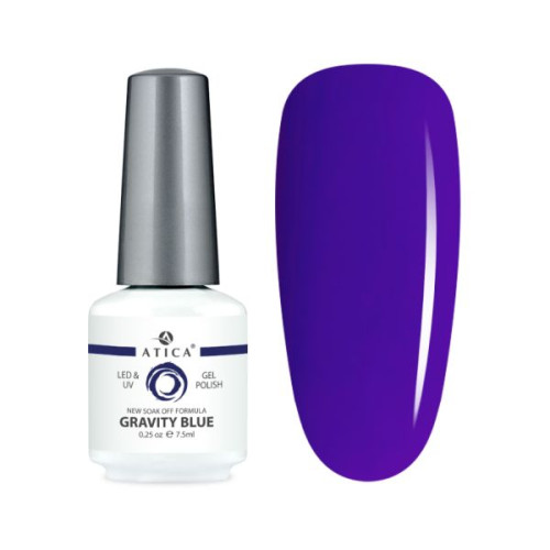 Гель лак Gravity Blue GPM41 Atica 7,5 мл Гель лак Gravity Blue GPM41 Atica 7,5 мл