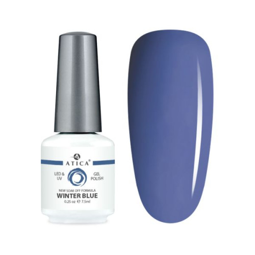 Гель лак Winter Blue GPM95 Atica 7,5 мл Гель лак Winter Blue GPM95 Atica 7,5 мл
