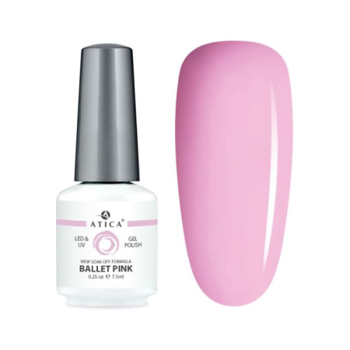 Гель лак Ballet Pink GP104 Atica 15 мл