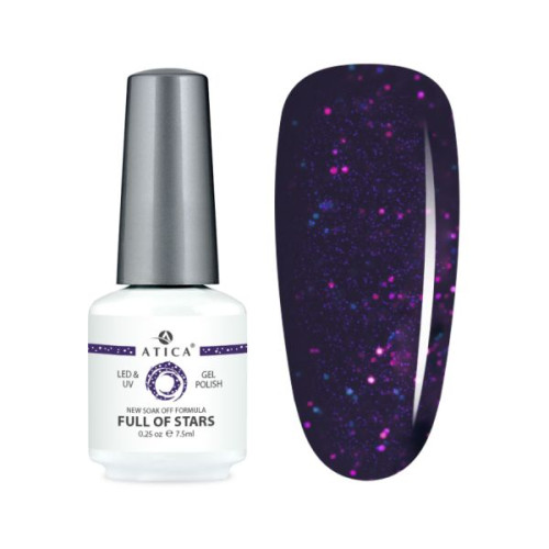 Гель лак Full of Stars GP115 Atica 15 мл Гель лак Full of Stars GP115 Atica 15 мл