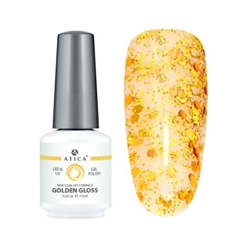 Гель лак Golden Gloss GPM120 Atica 7,5 мл Гель лак Golden Gloss GPM120 Atica 7,5 мл