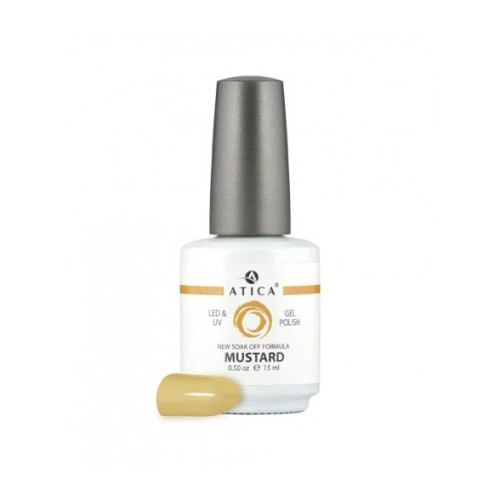 Гель лак Mustard GP126 Atica 15 мл Гель лак Mustard GP126 Atica 15 мл