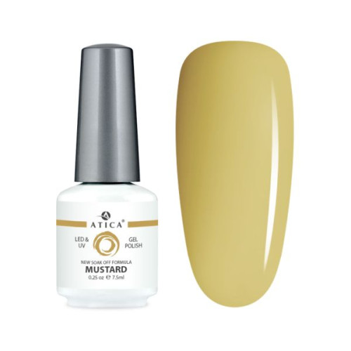 Гель лак Mustard GPM126 Atica 7,5 мл