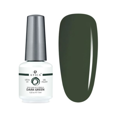 Гель лак Dark Green GPM135 Atica 7,5 мл