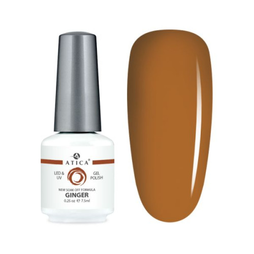 Гель лак Ginger GP155 Atica 15 мл Гель лак Ginger GP155 Atica 15 мл