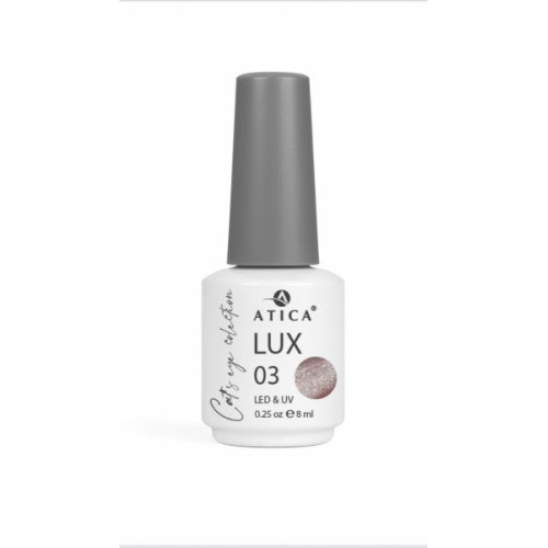 Atica Гель-лак CatsEye Lux Collection 03, 8 мл Atica Гель-лак CatsEye Lux Collection 03, 8 мл