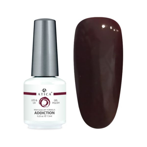 Гель лак Addiction GPM265 Atica 7,5 мл Гель лак Addiction GPM265 Atica 7,5 мл