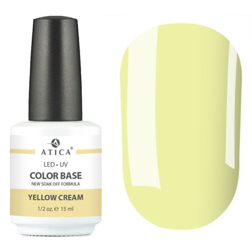 Color Base Кольорова база Yellow Cream Atica 15 мл Color Base Кольорова база Yellow Cream Atica 15 мл