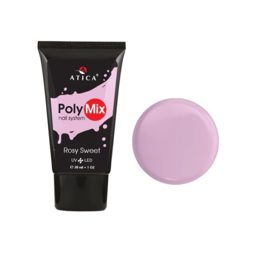 Полігель Polymix Rosy Sweet Atica 30 г Полігель Polymix Rosy Sweet Atica 30 г