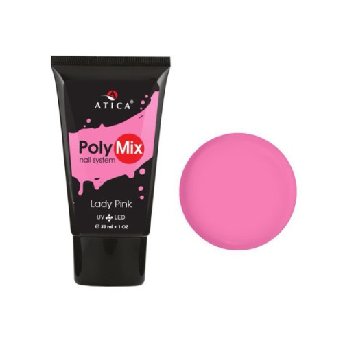 Полигель Polymix Lady Pink Atica 30 г