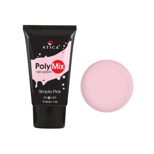 Полігель Polymix Simple Pink Atica 30 г