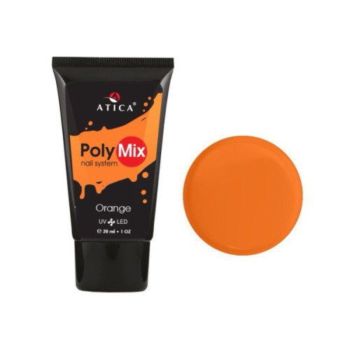 Полигель Polymix Orange Atica 30 г Полигель Polymix Orange Atica 30 г