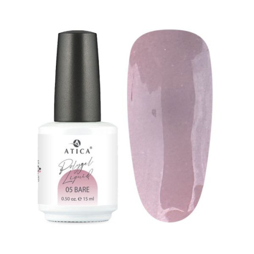 Atica Рідкий Liquid Polygel Bare 05, 15 мл