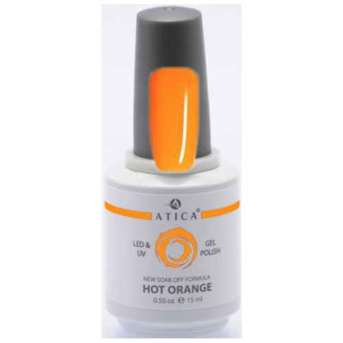 Гель лак Hot Orange GP62 Atica 15 мл Гель лак Hot Orange GP62 Atica 15 мл