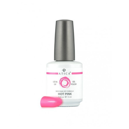 Гель лак Hot Pink GP65 Atica 15 мл Гель лак Hot Pink GP65 Atica 15 мл