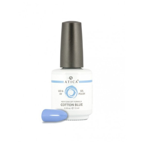 Гель лак Cotton Blue GP75 Atica 15 мл Гель лак Cotton Blue GP75 Atica 15 мл