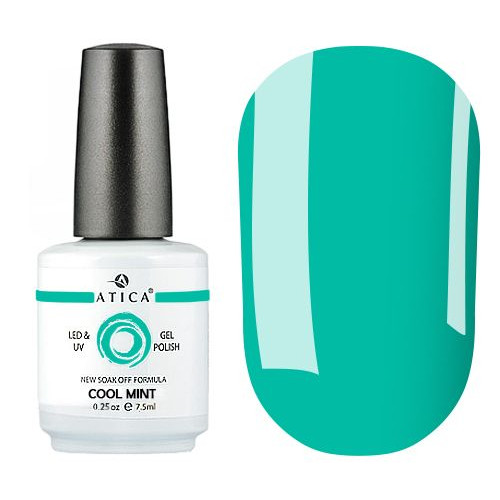 Гель лак Cool Mint GPM37 Atica 7,5 мл Гель лак Cool Mint GPM37 Atica 7,5 мл