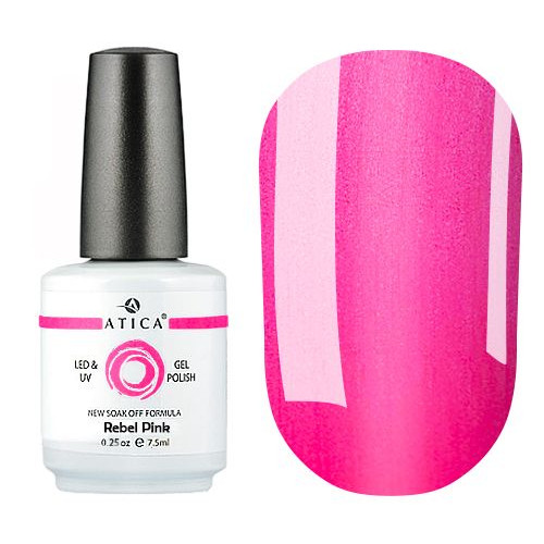 Гель лак Rebel Pink GPM44 Atica 7,5 мл