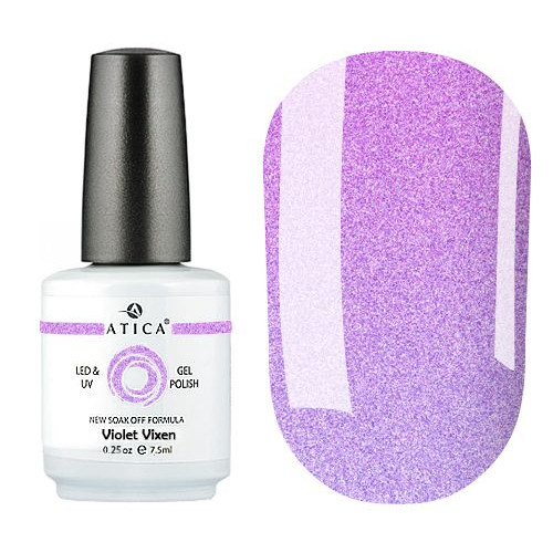 Гель лак Violet Vixen GPM45 Atica 7,5 мл Гель лак Violet Vixen GPM45 Atica 7,5 мл