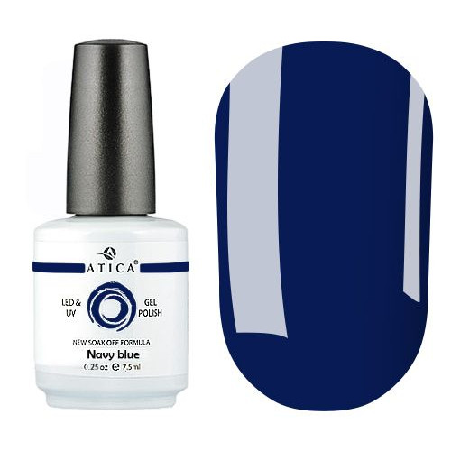 Гель лак Navy blue GPM49 Atica 7,5 мл Гель лак Navy blue GPM49 Atica 7,5 мл