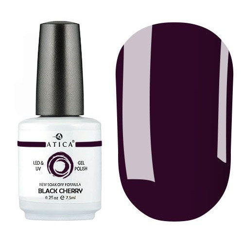 Гель лак Black Cherry GPM73 Atica 7,5 мл Гель лак Black Cherry GPM73 Atica 7,5 мл