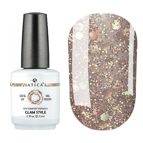 Гель лак Glam Style GPM74 Atica 7,5 мл