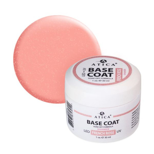 Базовый гель French Rose Atica 30 мл Базовый гель French Rose Atica 30 мл
