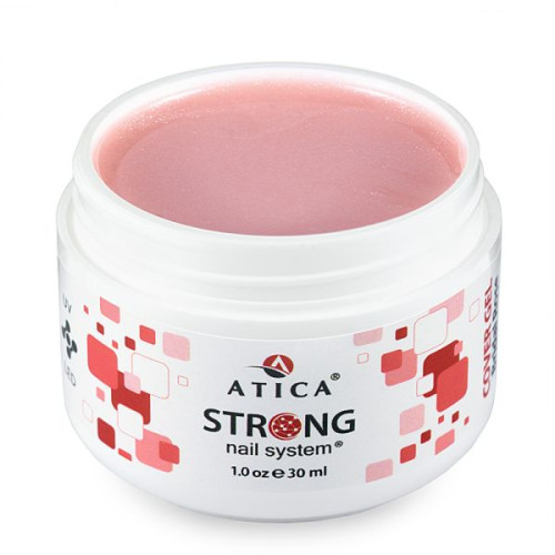 Atica Strong Gel Pure Bridal Rose с шимером 30 мл Atica Strong Gel Pure Bridal Rose с шимером 30 мл