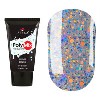 Полигель Polymix Blues Shimmer Atica 30 г Полигель Polymix Blues Shimmer Atica 30 г