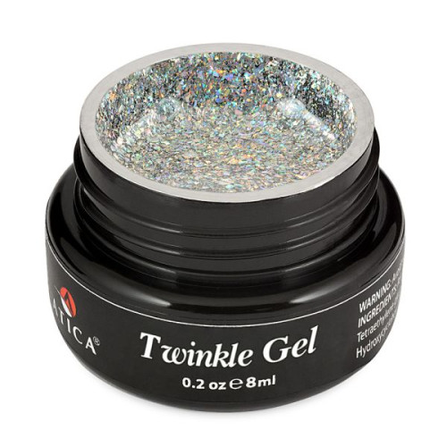 Twinkle Gel Bling Atica 8мл Серебряный Twinkle Gel Bling Atica 8мл Серебряный