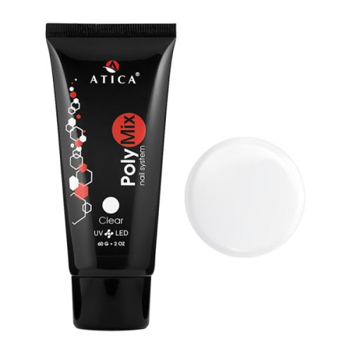 Полігель PolyMix Clear прозорий Atica 60 г Полігель PolyMix Clear прозорий Atica 60 г