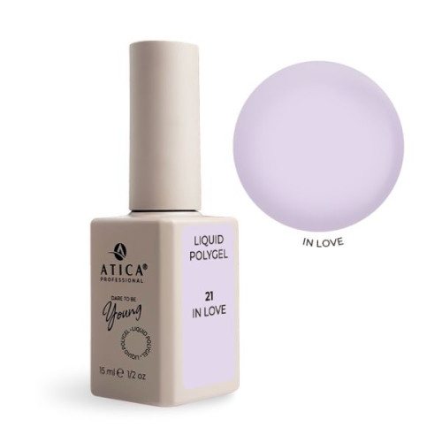 Atica Рідкий Liquid Polygel In Love 21, 15 мл Atica Рідкий Liquid Polygel In Love 21, 15 мл