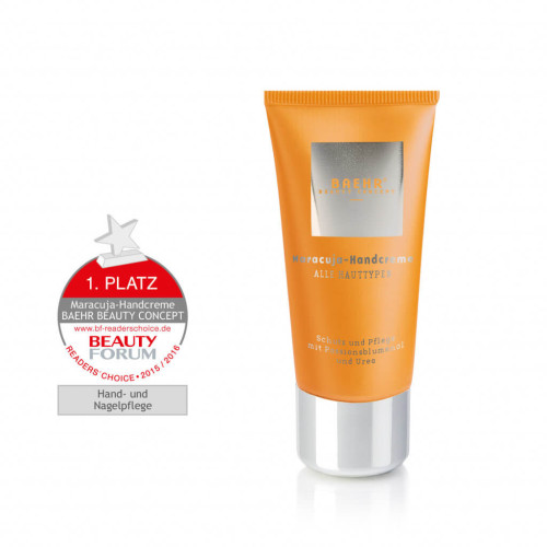 Крем для рук з маслом маракуї та сечовиною 75 мл (MARACUJA-HANDCREME), BAEHR Крем для рук з маслом маракуї та сечовиною 75 мл (MARACUJA-HANDCREME), BAEHR