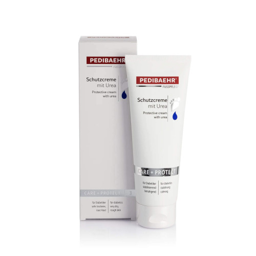 Крем з 10%-ою сечовиною для ніг 125 мл (PROTECTIVE FOOTCREAM), PEDIBAEHR Крем з 10%-ою сечовиною для ніг 125 мл (PROTECTIVE FOOTCREAM), PEDIBAEHR