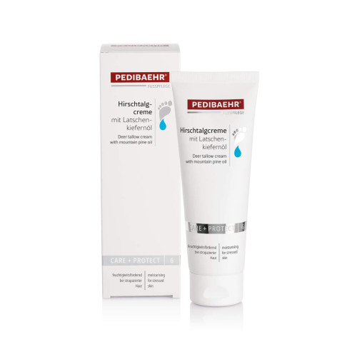 Крем для ног со 100% оленьим жиром 125 мл (DEER TALLOW CREAM), PEDIBAEHR