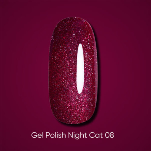 DARK Gel Polish Night Cat 08, 6 мл DARK Gel Polish Night Cat 08, 6 мл