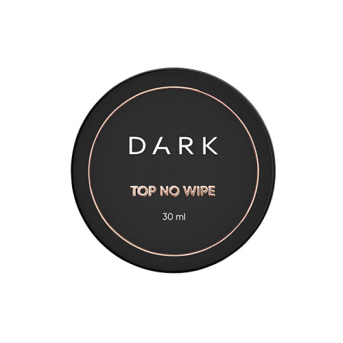 DARK Top No Wipe Топ без липкого слоя с УФ-фильтром, 30 мл DARK Top No Wipe Топ без липкого слоя с УФ-фильтром, 30 мл