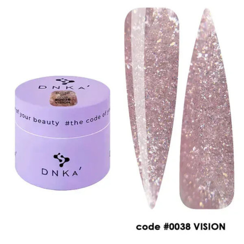 DNKa Builder Gel 0038 Vision 15 мл HEMA/ TPO Free