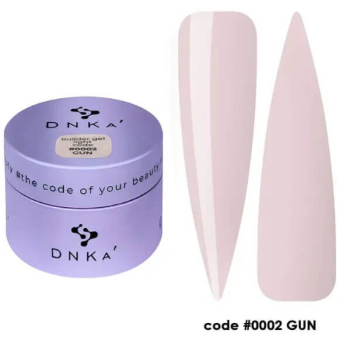 DNKa Builder Gel Light 0002 Gun, 30 мл DNKa Builder Gel Light 0002 Gun, 30 мл