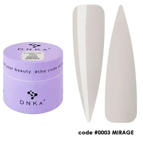 DNKa Builder Gel Light 0003 Mirage, 15 мл DNKa Builder Gel Light 0003 Mirage, 15 мл