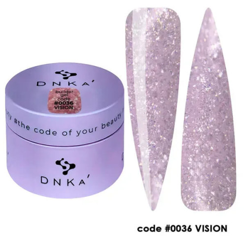 DNKa Builder Gel 0036 Vision 30 мл HEMA/ TPO Free DNKa Builder Gel 0036 Vision 30 мл HEMA/ TPO Free