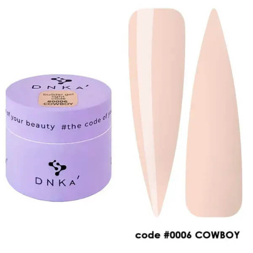 DNKa Builder Gel Light 0006 Cowboy, 15 мл DNKa Builder Gel Light 0006 Cowboy, 15 мл