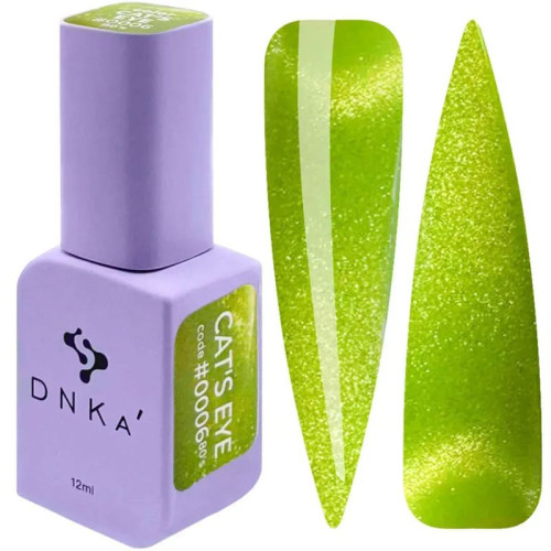 DNKa Color Gel Polish Cat's Eye 0006 80's Hema/TPO free 12 мл DNKa Color Gel Polish Cat's Eye 0006 80's Hema/TPO free 12 мл