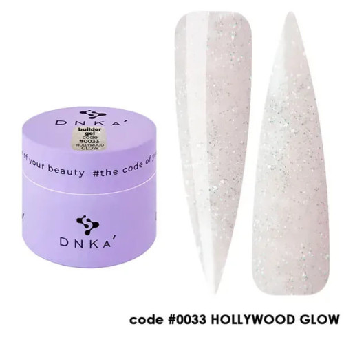 DNKa Builder Gel 0033 Hollywood Glow 15 мл