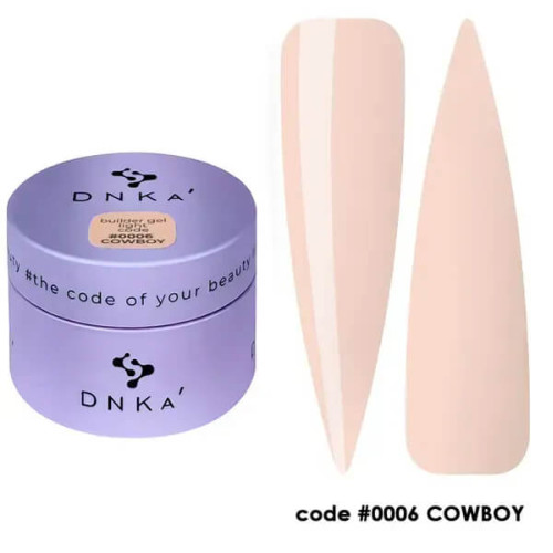 DNKa Builder Gel Light 0006 Cowboy, 30 мл DNKa Builder Gel Light 0006 Cowboy, 30 мл