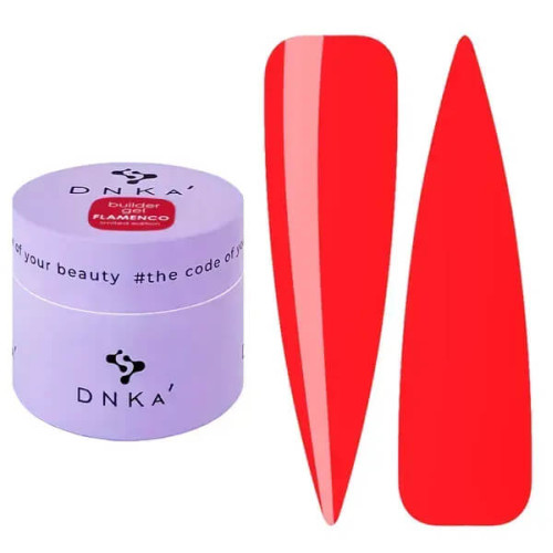 DNKa Builder Gel Flamenco Limited Edition, 15 мл DNKa Builder Gel Flamenco Limited Edition, 15 мл
