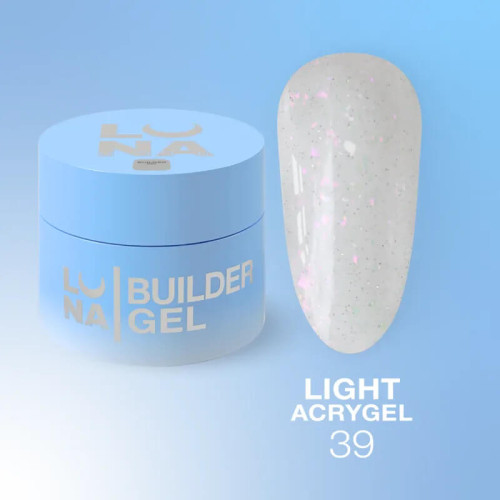 LUNA Жидкий Гель Light Acrygel №39, 30 мл LUNA Жидкий Гель Light Acrygel №39, 30 мл