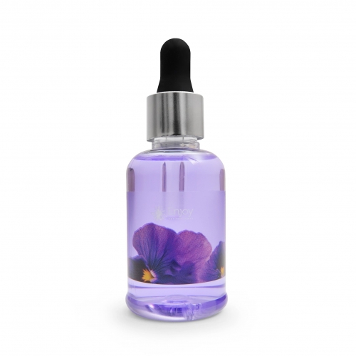Enjoy Масло для кутикулы с пипеткой с ароматом цветов "Purple Cuticle oil" 50 мл Enjoy Масло для кутикулы с пипеткой с ароматом цветов "Purple Cuticle oil" 50 мл