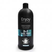 Enjoy Універсальна рідина 3 в 1 "Nail prep & cleaner", 1000 мл Enjoy Універсальна рідина 3 в 1 "Nail prep & cleaner", 1000 мл